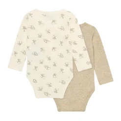 Wrap Body Langærmet (2-pak) - 2350 Multipack|Bodystocking Langærmet