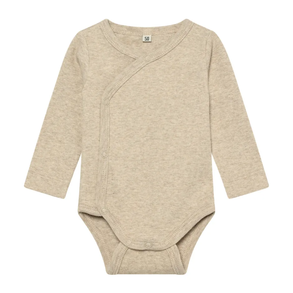 Wrap Body Langærmet (2-pak) - 2350 Multipack|Bodystocking Langærmet