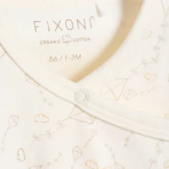 Clearance Wrap body ls - Marshmallow Bodystocking M. Skrålukning|Præmatur Tøj