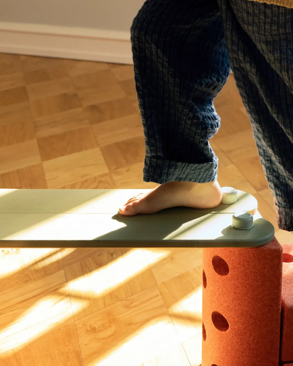 Sale 2x Balancebomme Dusty Green Tumlemøbler