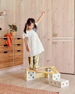 Outlet 2x Balancebomme Honey Yellow Tumlemøbler