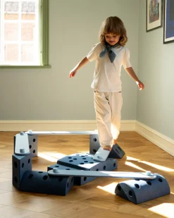 New 2x Balancebomme Sky Blue Tumlemøbler