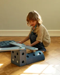 New 2x Balancebomme Sky Blue Tumlemøbler