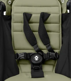 Hot YOYO³ Klapvogn - olive på sort stel Rejseklapvogne