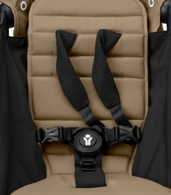 YOYO³ Klapvogn - toffee på hvidt stel Rejseklapvogne