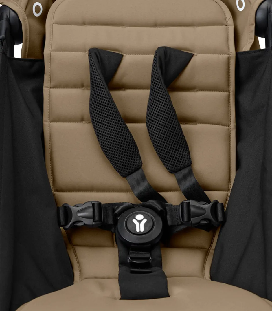 YOYO³ Klapvogn - toffee på hvidt stel Rejseklapvogne