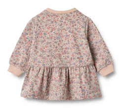 Hot Zenia Sweatkjole - Rose dust flowers Kjoler